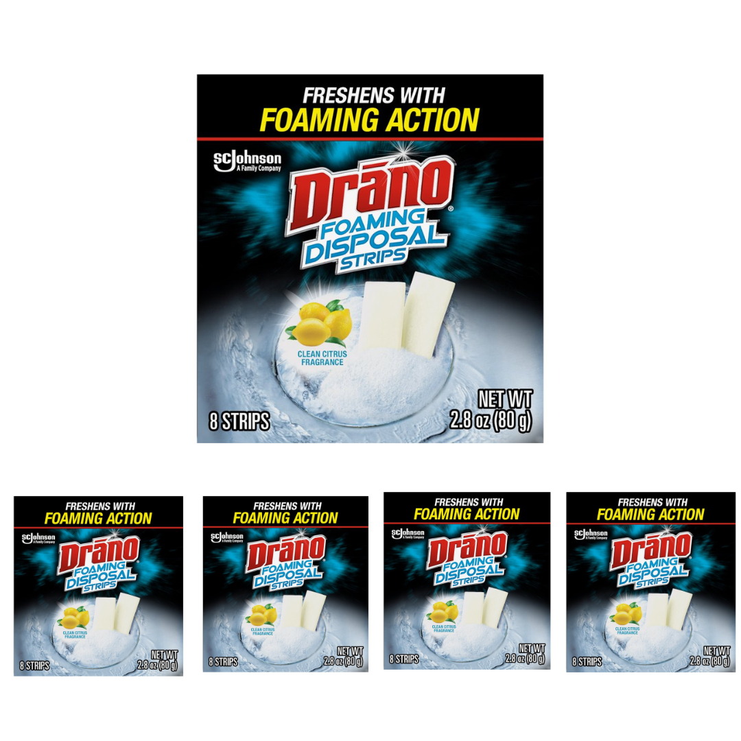 Drano Foaming Disposal Strips